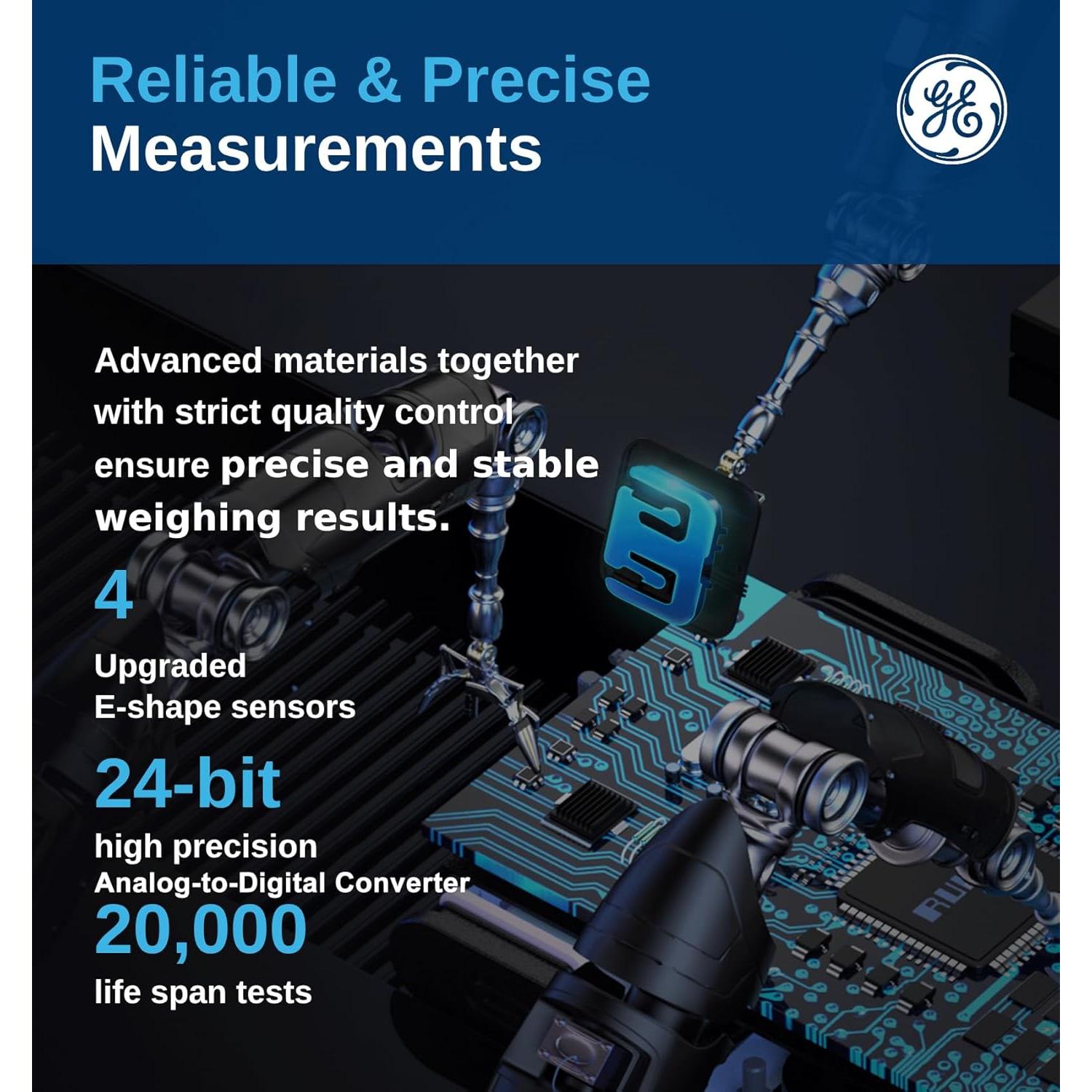 Báscula Inteligente GE Fit Plus para Peso y Grasa Corporal