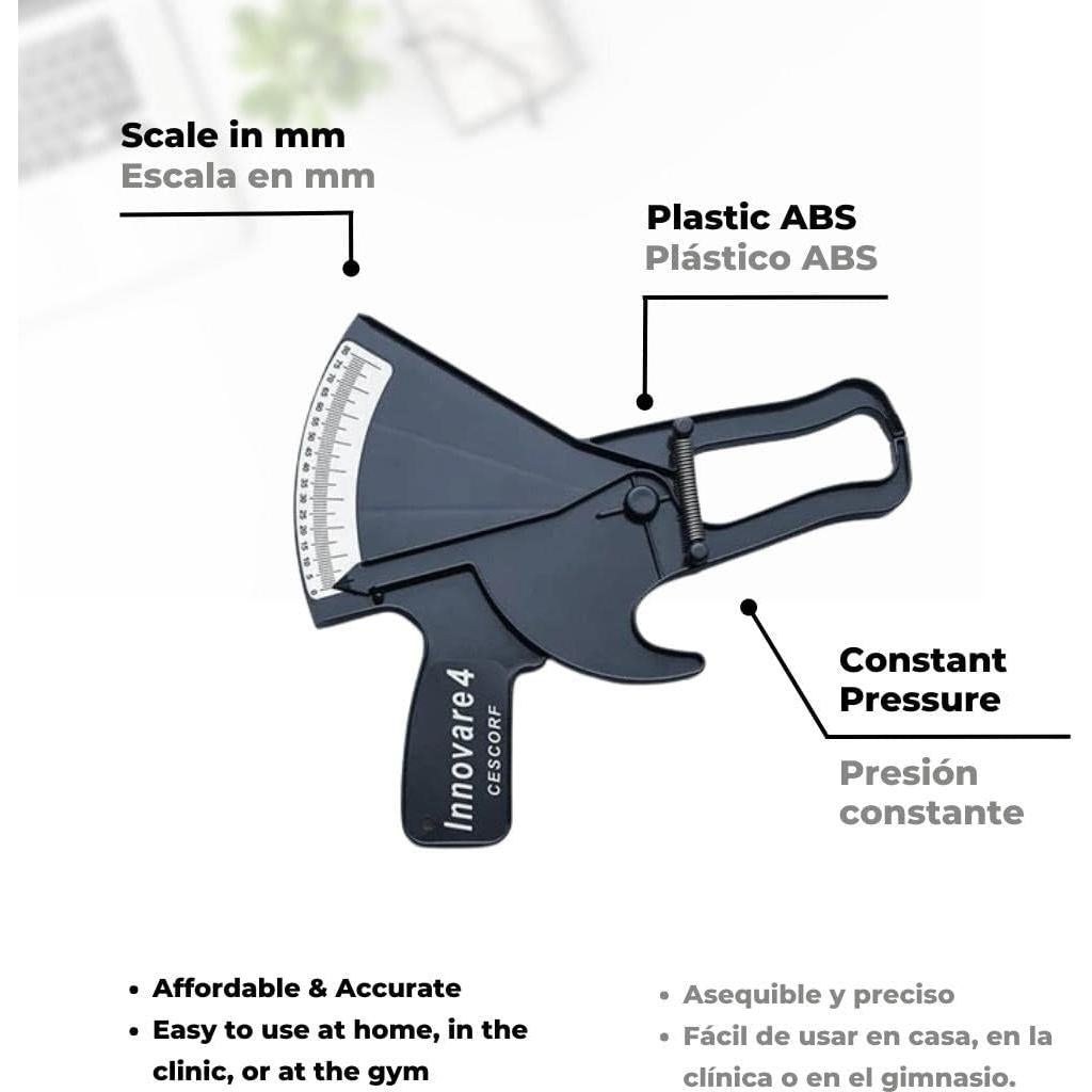 Kit de Antropometría Cescorf Nivel 1 con Calibrador y Cinta Métrica