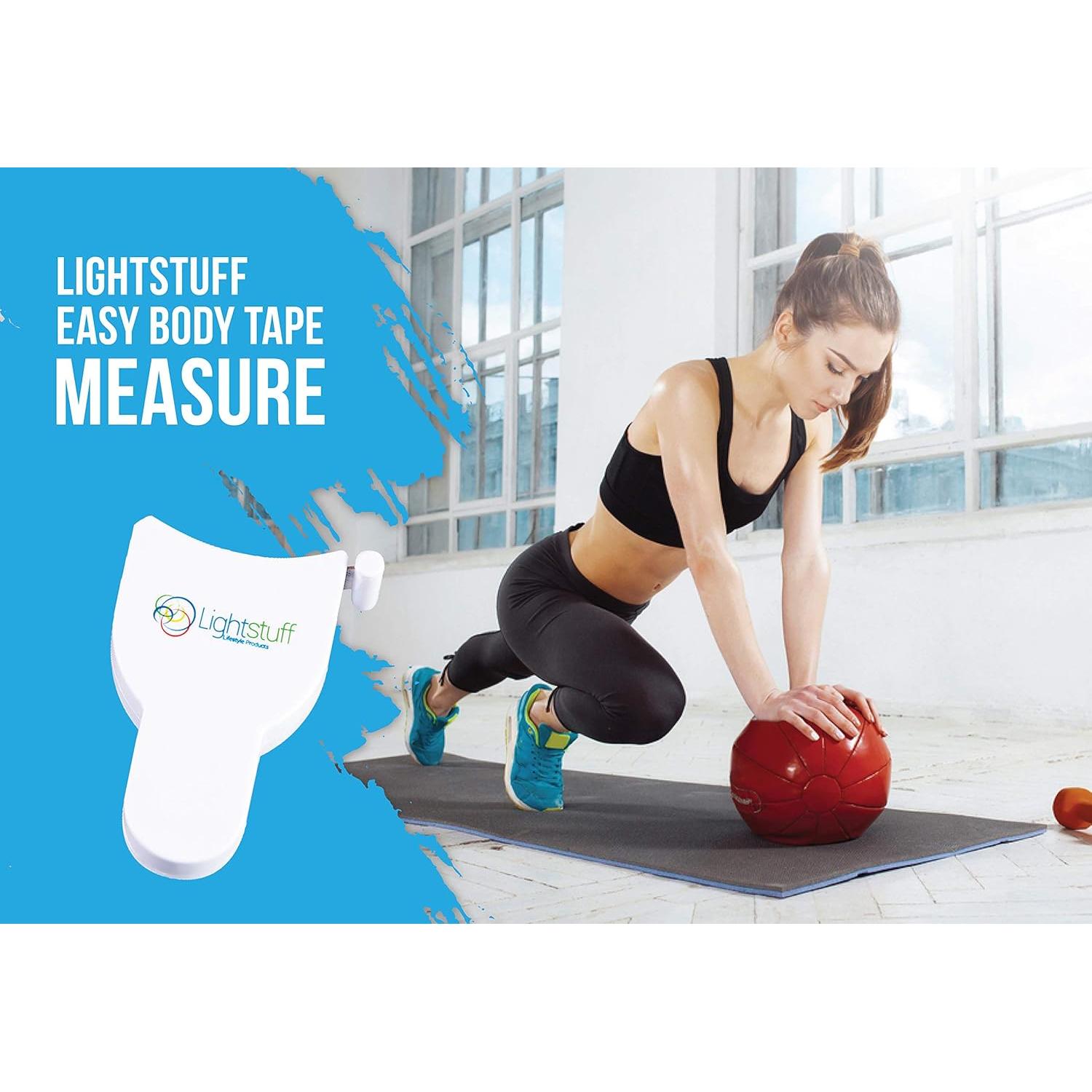 Cinta Métrica Corporal Lightstuff - 154 cm, Precisa y Ergonómica