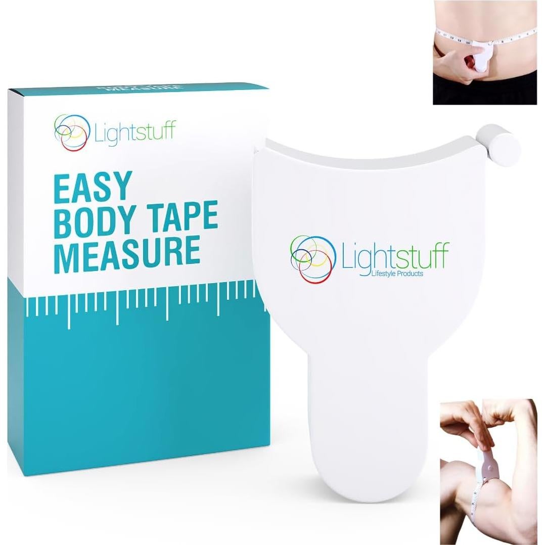 Cinta Métrica Corporal Lightstuff - 154 cm, Precisa y Ergonómica