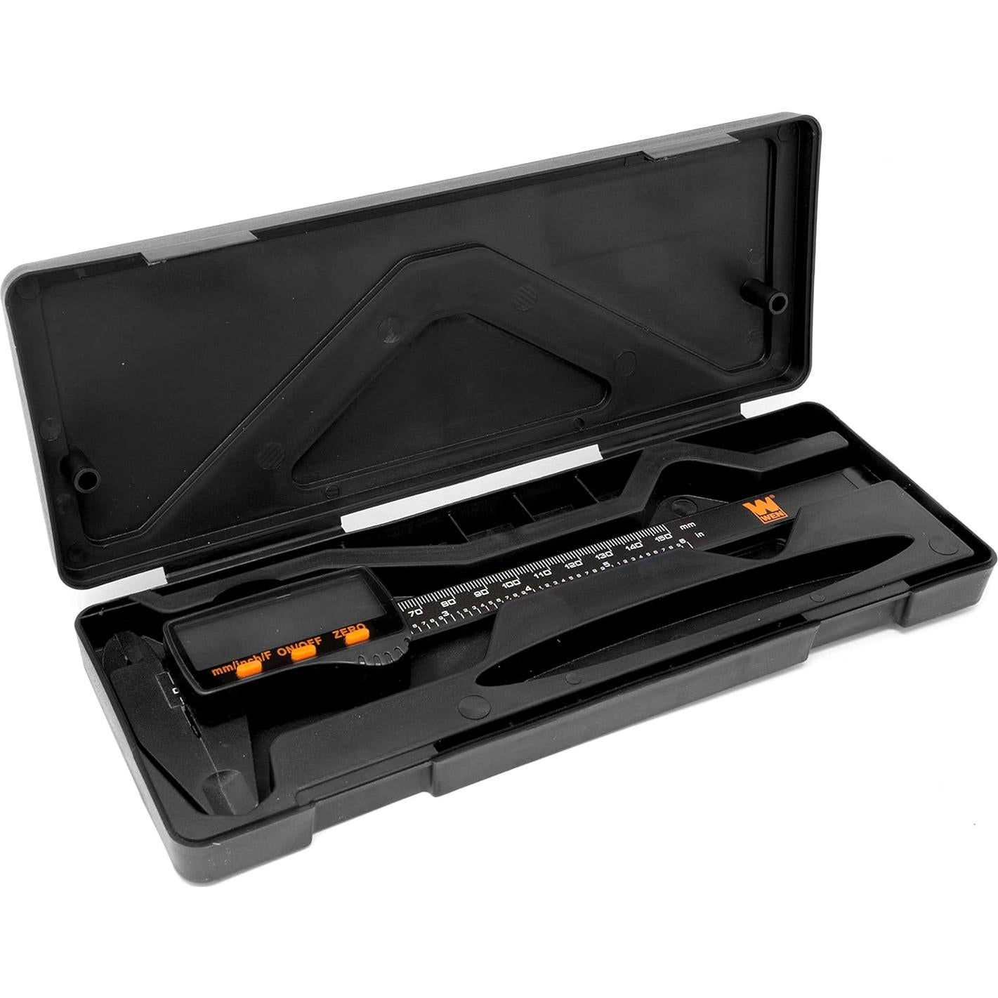 Calibrador Digital WEN 10761 de 15.5 cm con Pantalla LCD