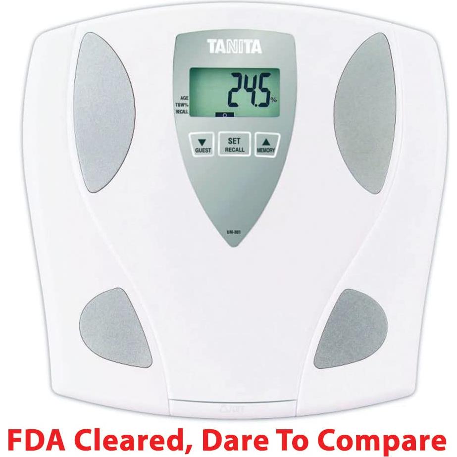 Balanza Corporal Tanita UM-081 con Medición de Grasa y Agua
