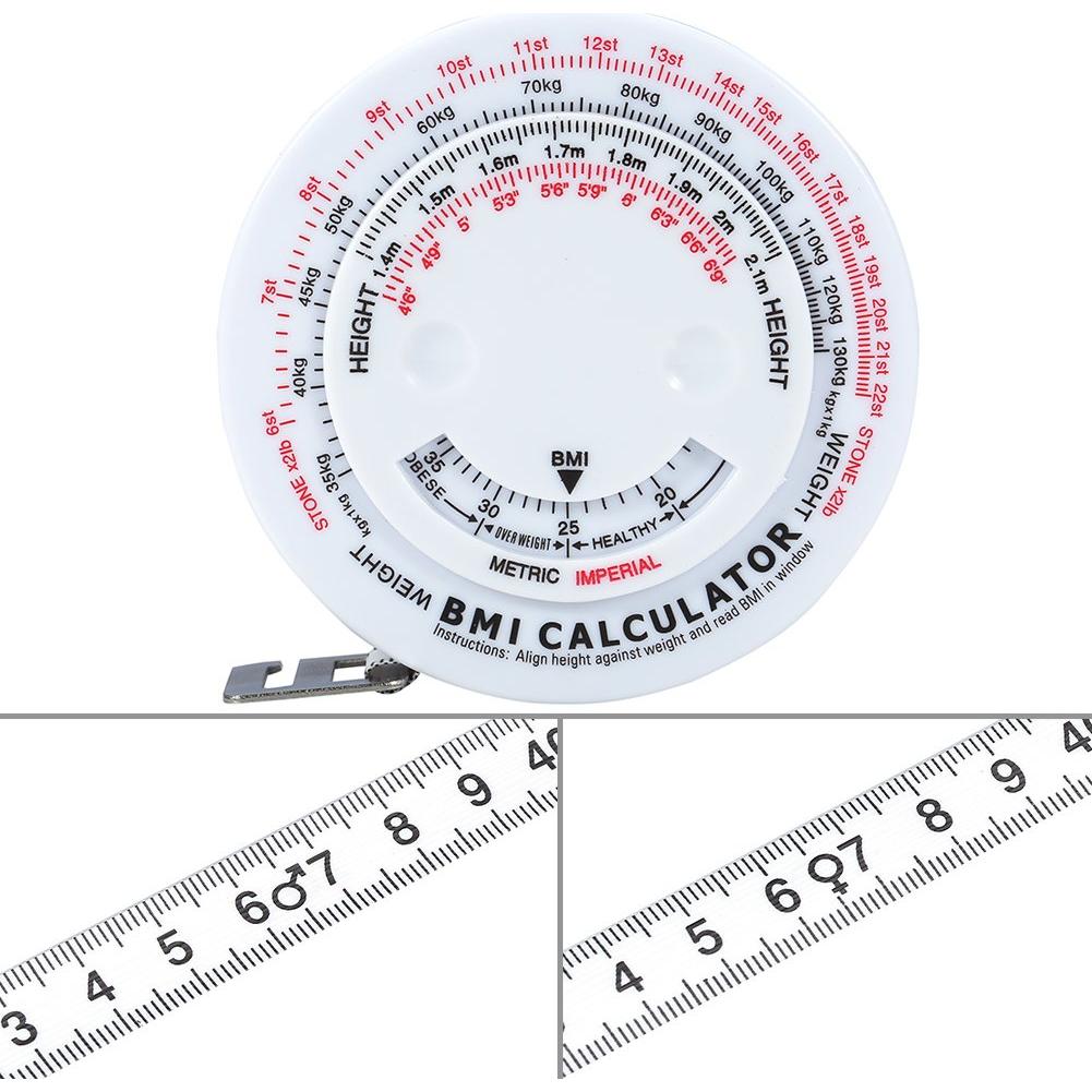 Cinta Métrica Corporal ZJchao, Medición de Grasa 150 cm