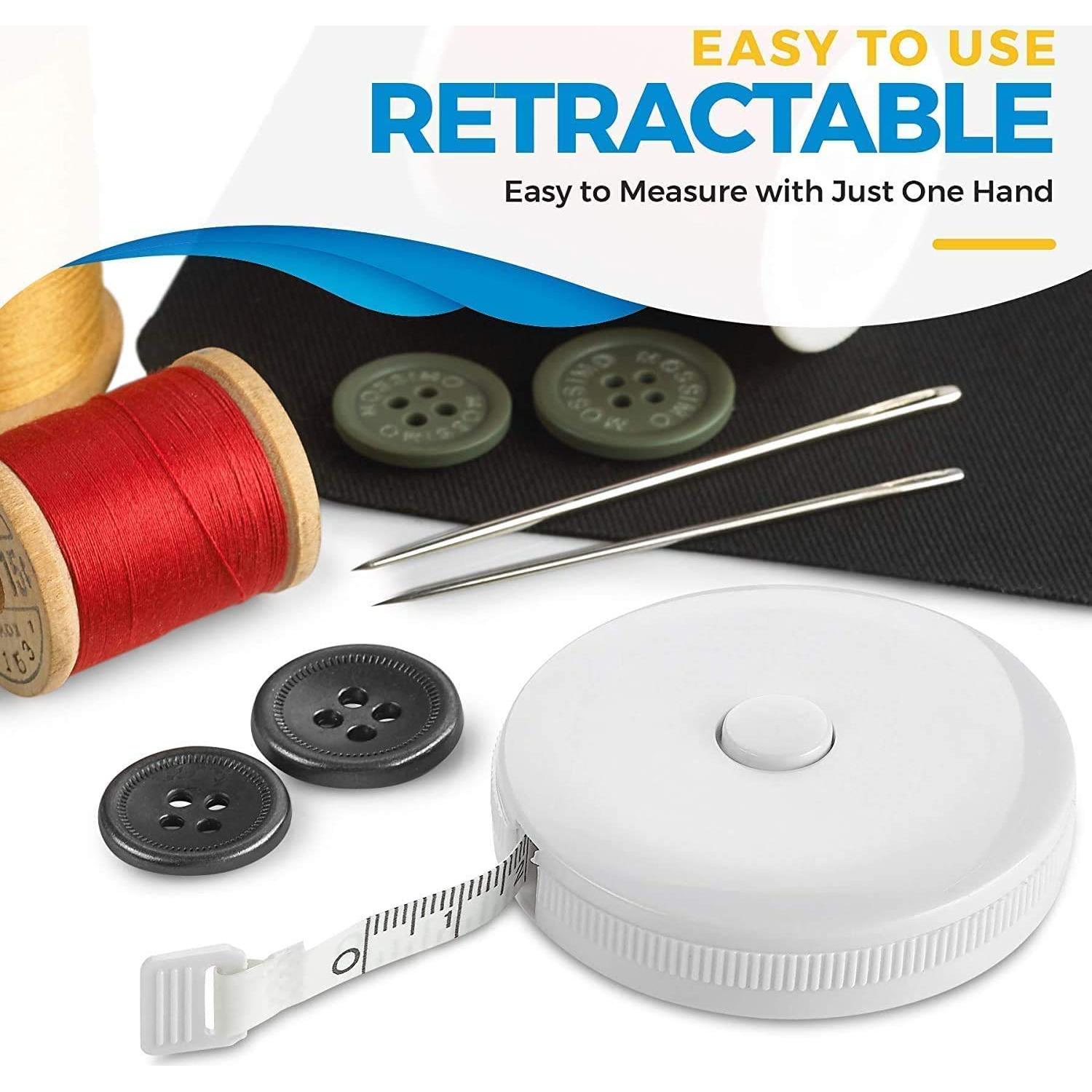 Cinta Métrica Corporal MEDca - Paquete de 4, Precisa y Duradera