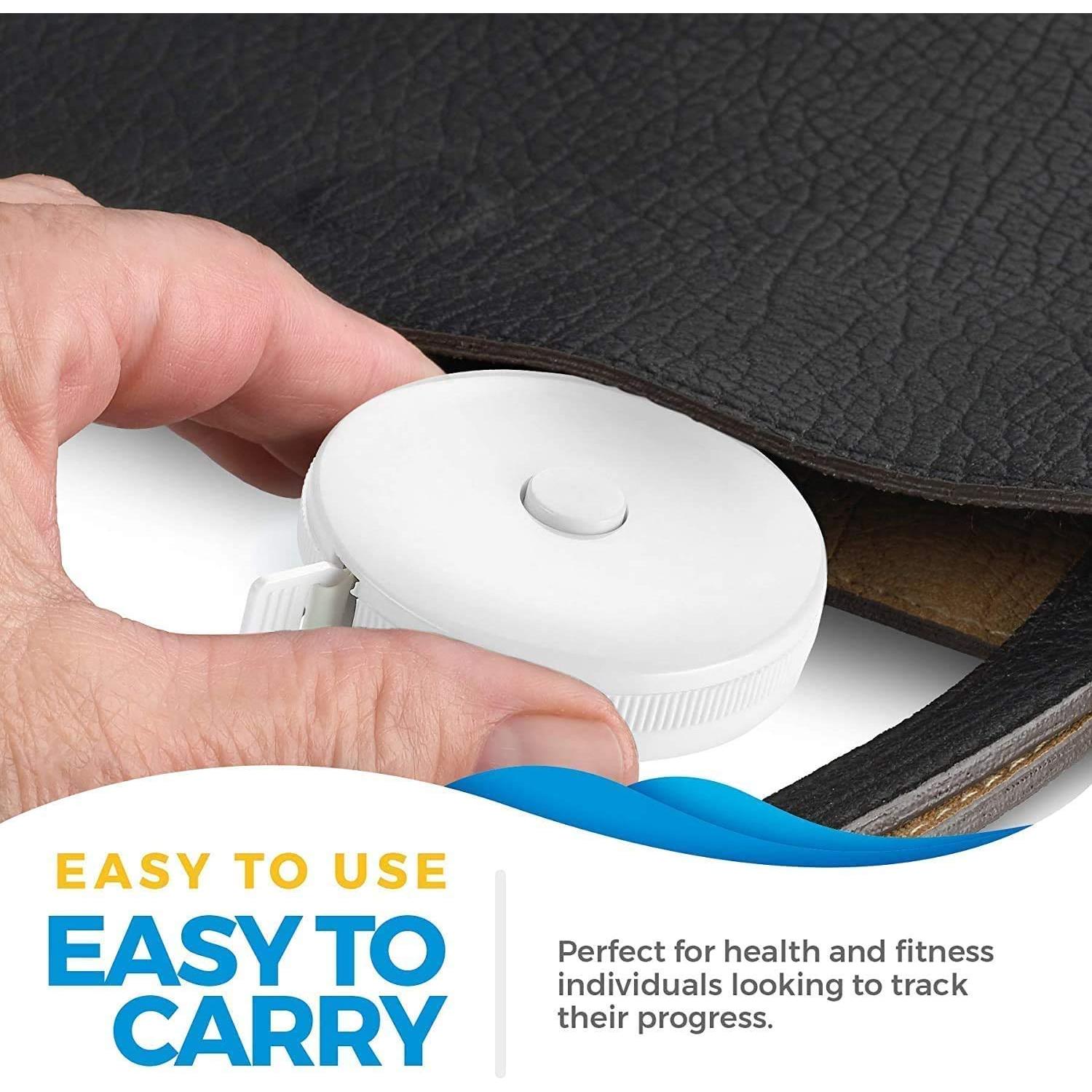 Cinta Métrica Corporal MEDca - Paquete de 4, Precisa y Duradera