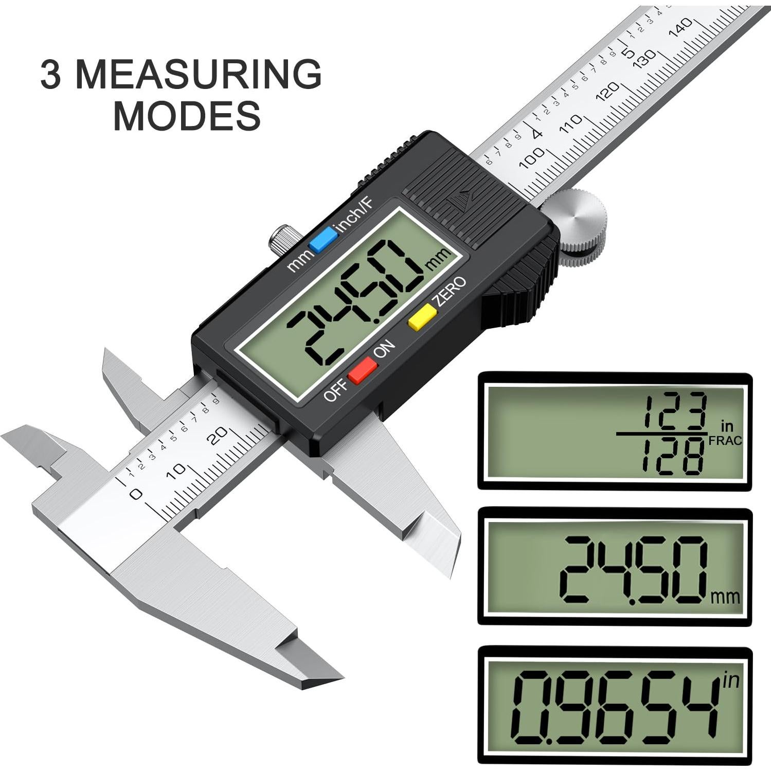 Calibrador Digital de Precisión HDLNAK 15.24 cm - Acero Inoxidable