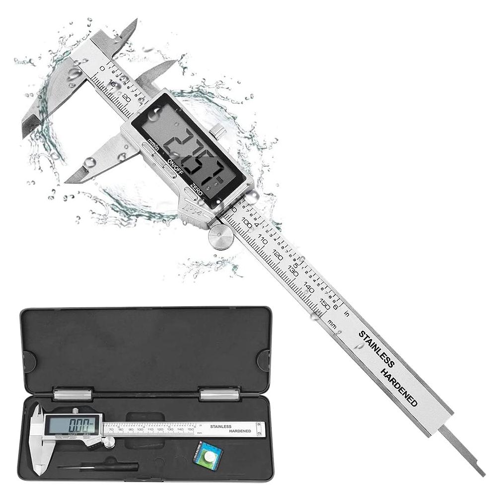 Calibrador Vernier Digital LOUISWARE 150mm Acero Inoxidable