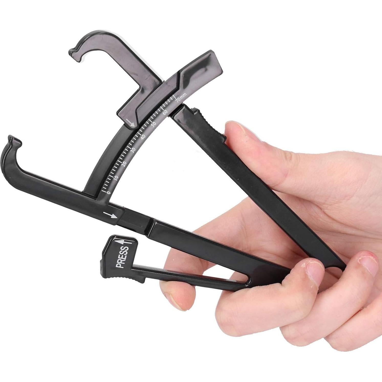 Juego de Calibrador de Grasa Corporal Zyyini con Cinta Métrica