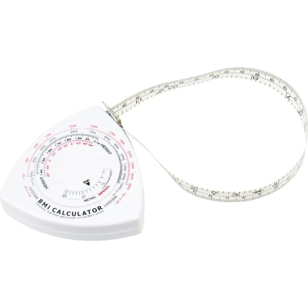 Conjunto de Medición IMC 3 Piezas EMI - Cinta Métrica y Calculadoras