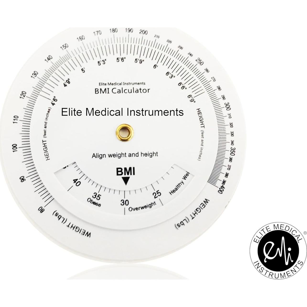 Conjunto de Medición IMC 3 Piezas EMI - Cinta Métrica y Calculadoras