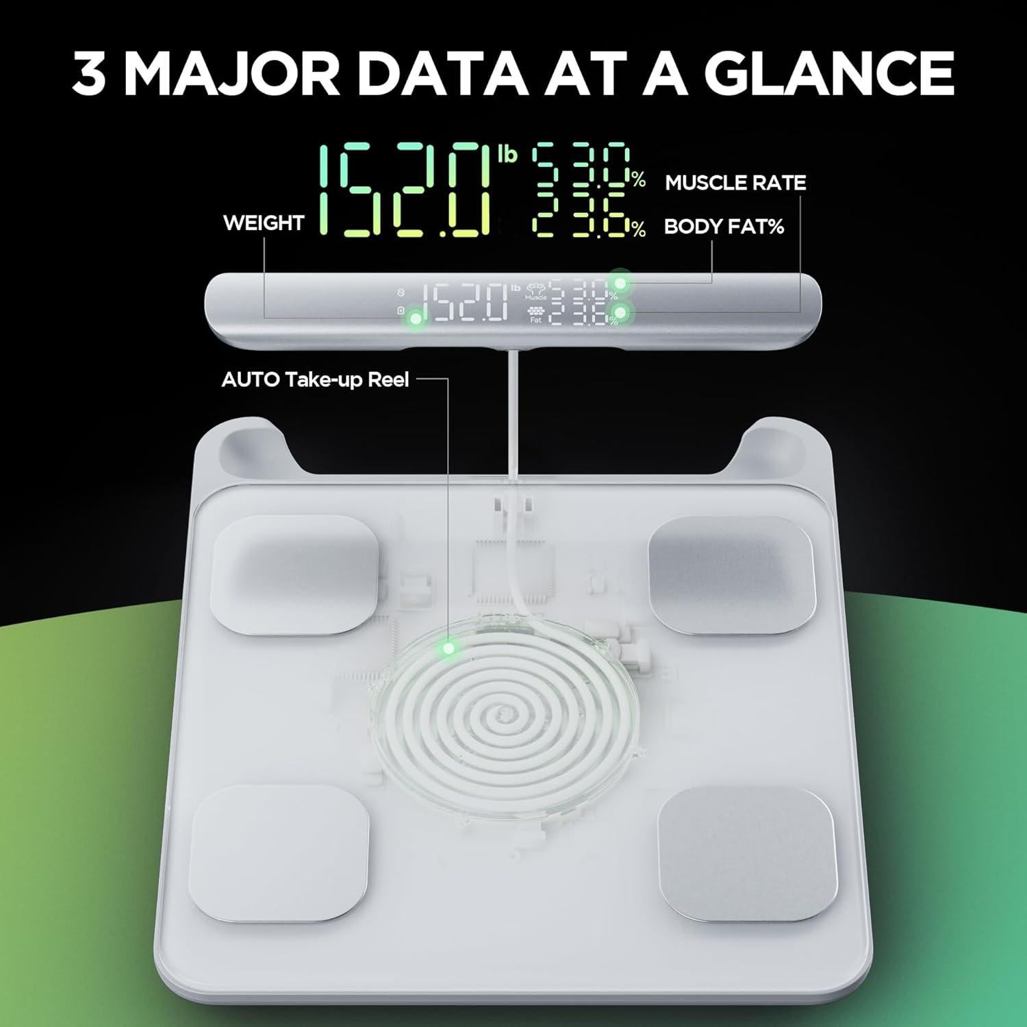 Báscula Inteligente Runstar FG2202LB 28 Métricas Digital