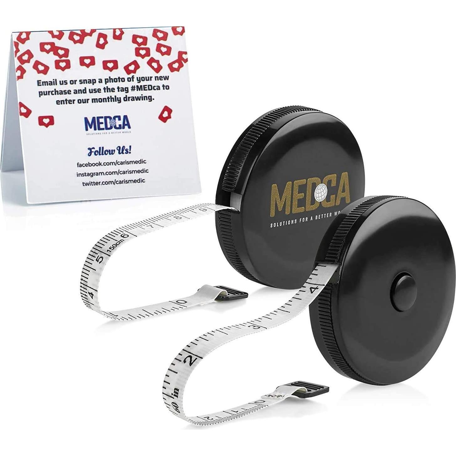 Cinta Métrica Doble Cara MEDca - Paquete de 4, 150 cm