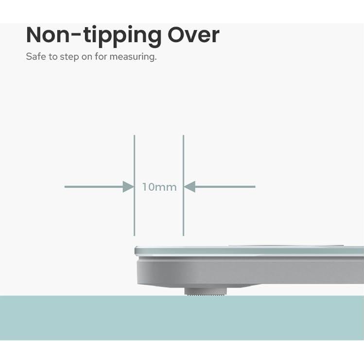 Monitor de Escala de Grasa Corporal Bluetooth EZFAST - Métricas Completas