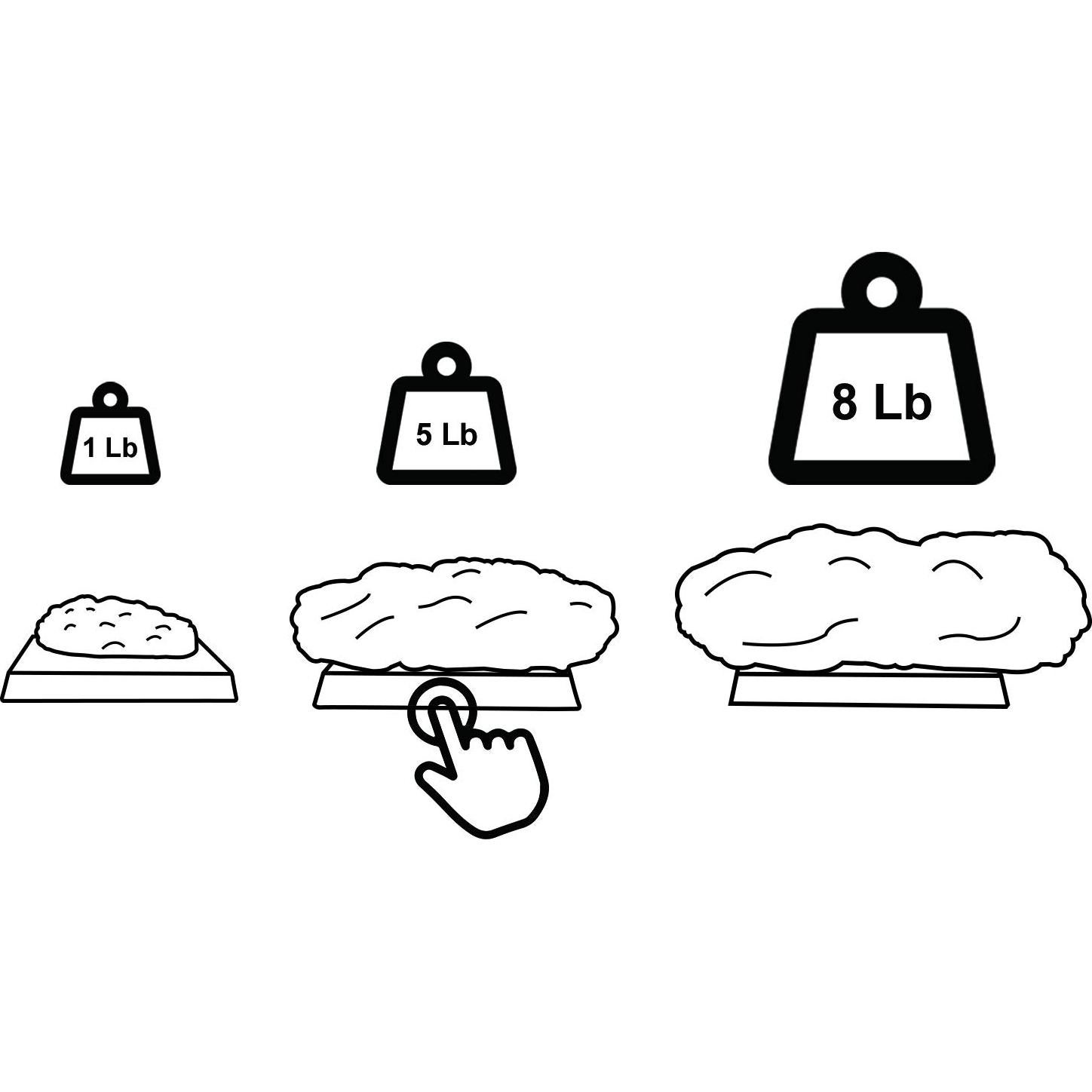 Réplica de Grasa Humana 2.27 kg SimCoach - Motivación para Pérdida de Peso