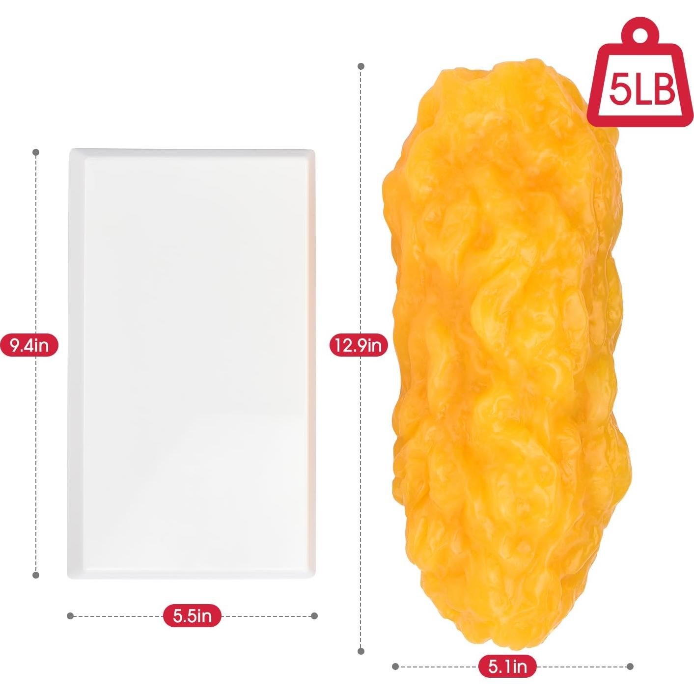 Réplica de Grasa Humana 2.27 kg SimCoach - Motivación para Pérdida de Peso