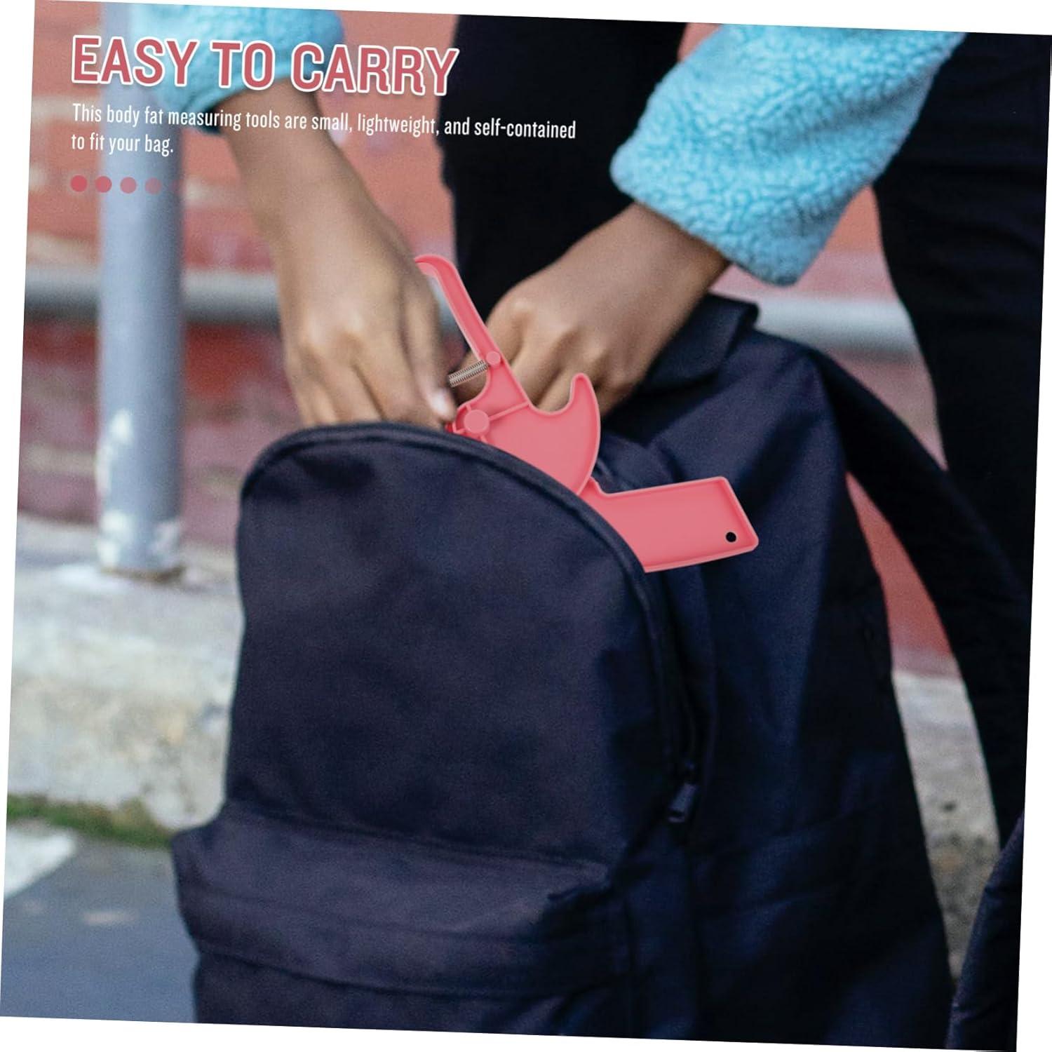 Calibrador de Grasa Ipetboom Portátil 27x24cm para Fitness