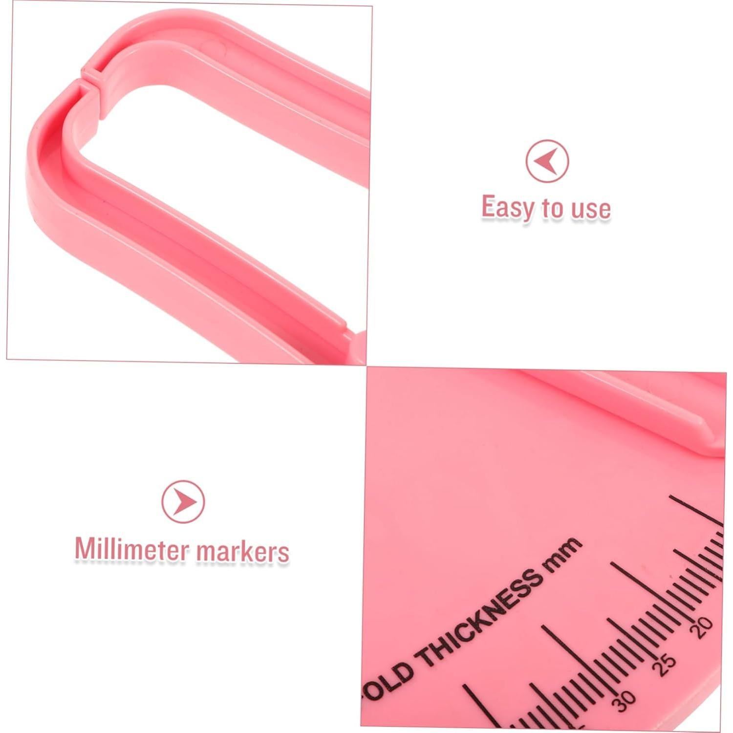 Calibrador de Grasa Ipetboom Portátil 27x24cm para Fitness