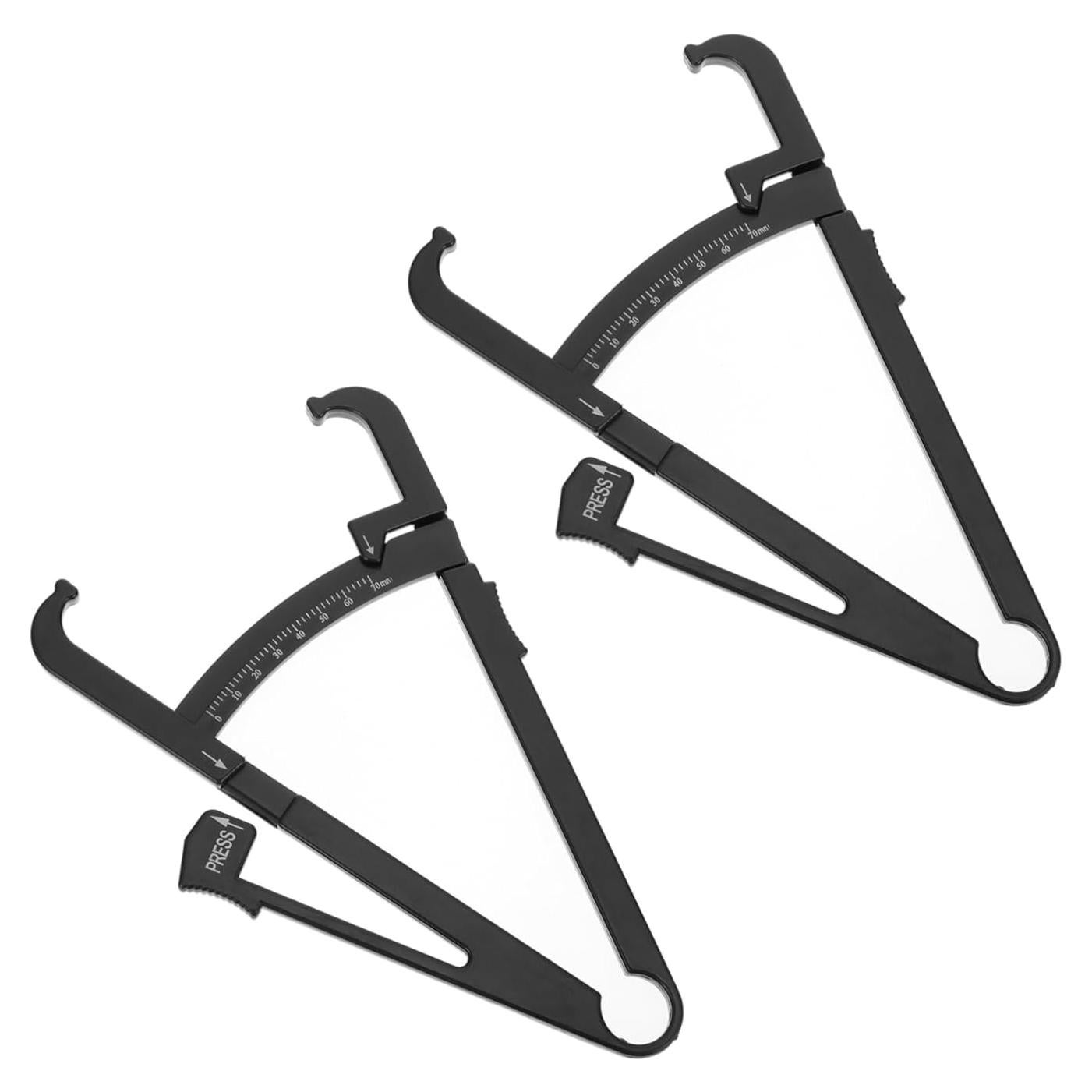 Calibrador de Piel 2 Pcs PACKOVE para Composición Corporal