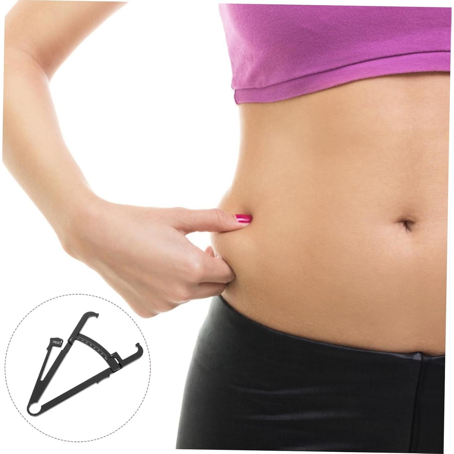 Calibrador de Piel 2 Pcs PACKOVE para Composición Corporal