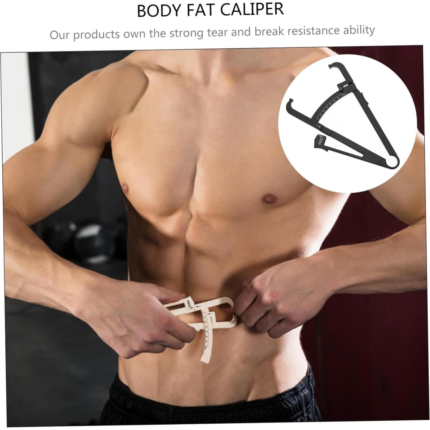 Calibrador de Piel 2 Pcs PACKOVE para Composición Corporal