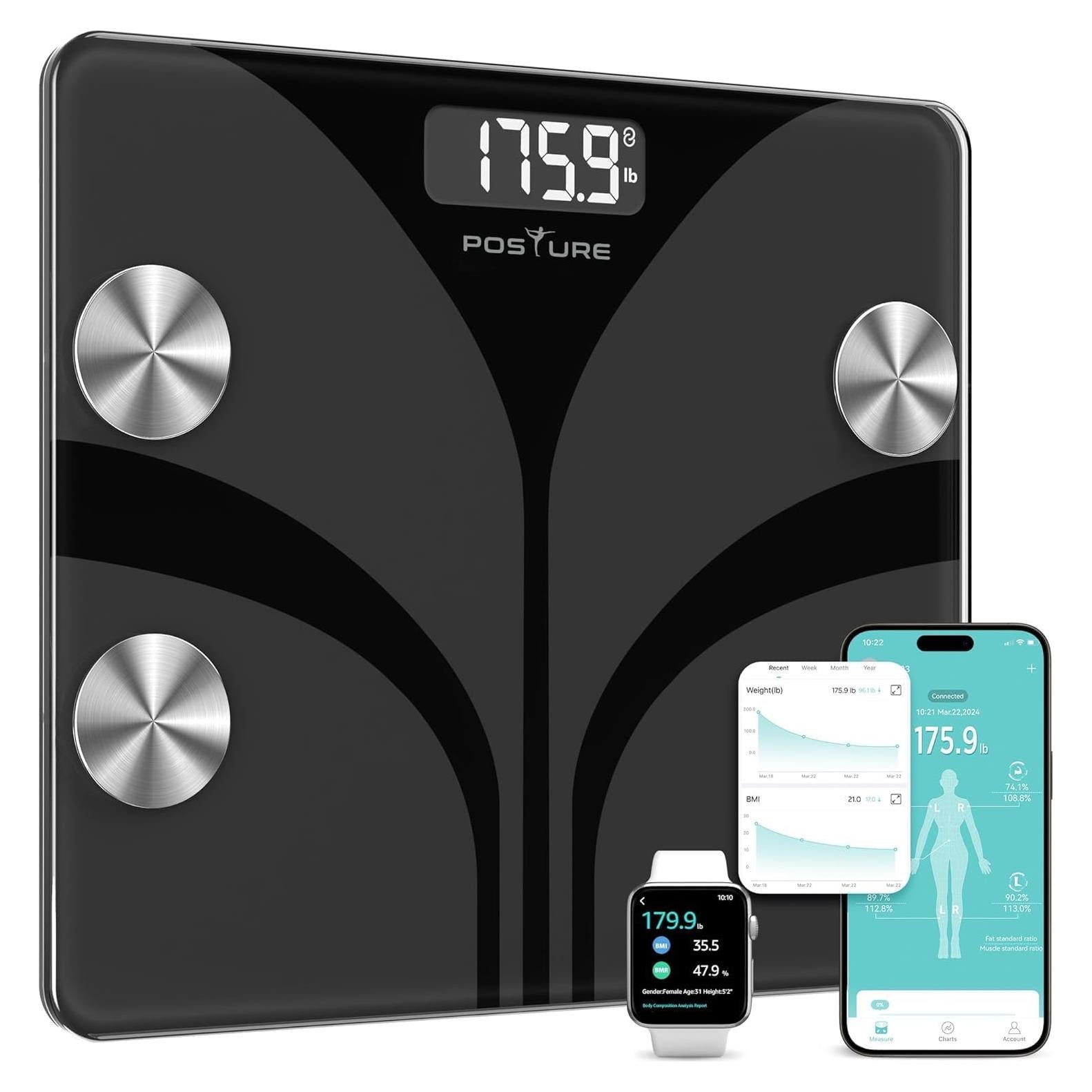 Escala Digital de Composición Corporal Postura FG220LB - 181kg