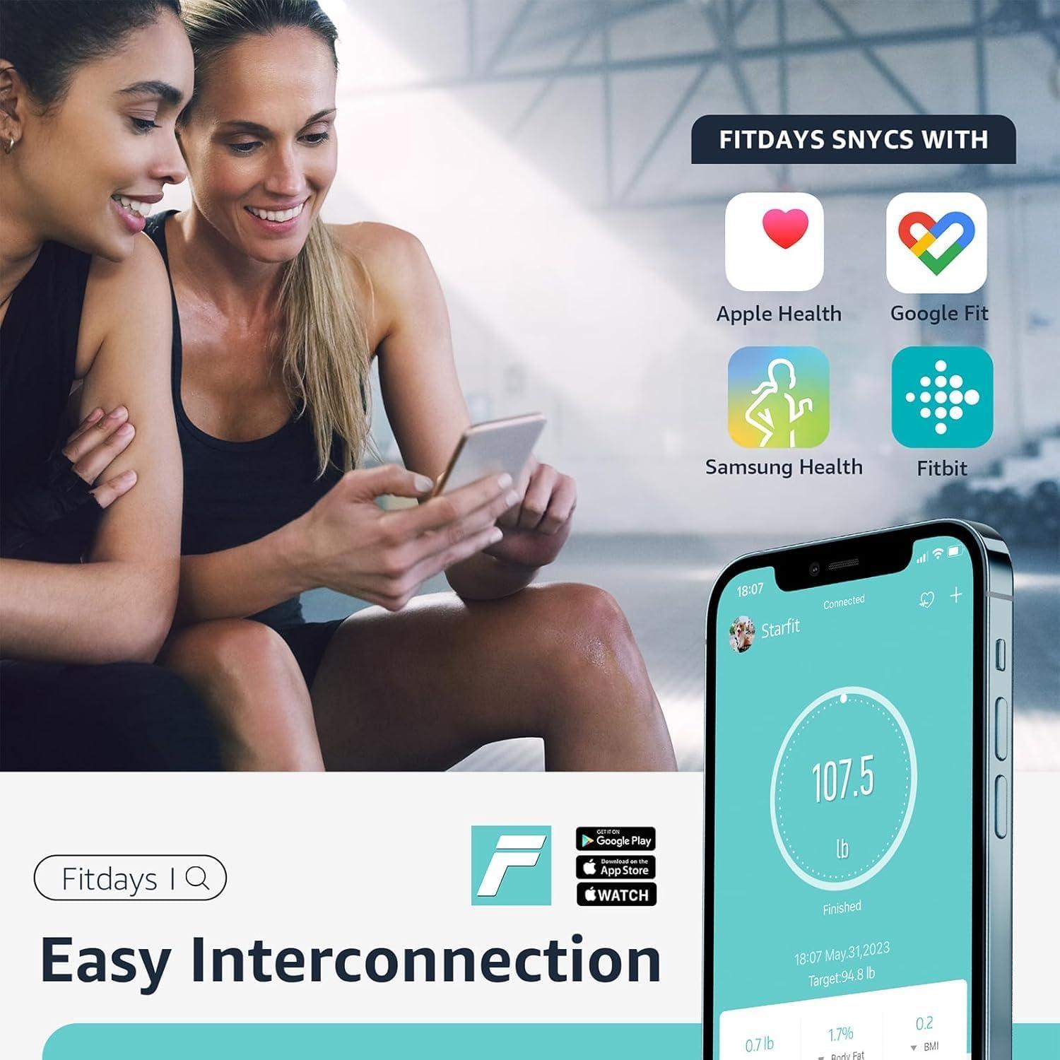 Escala Digital de Composición Corporal Postura FG220LB - 181kg