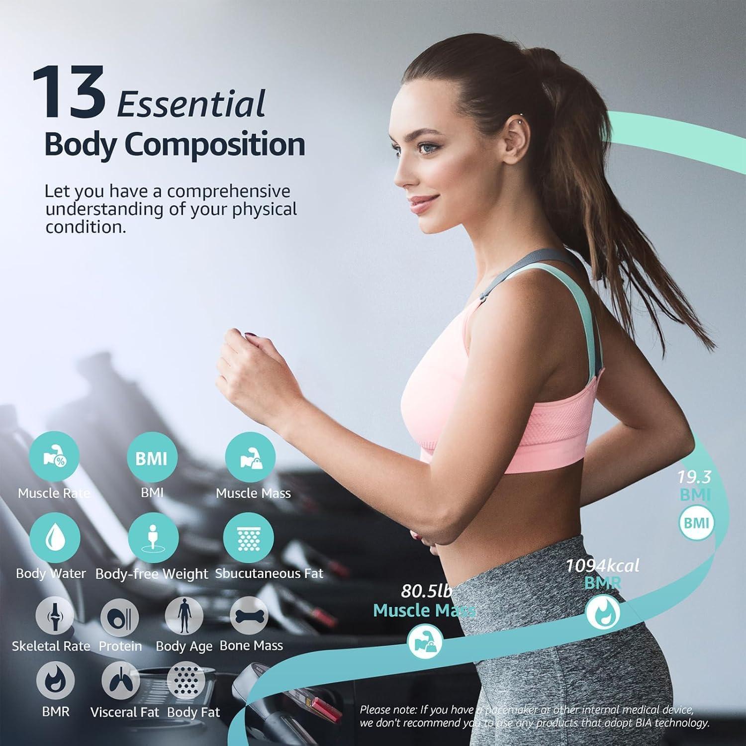 Escala Digital de Composición Corporal Postura FG220LB - 181kg