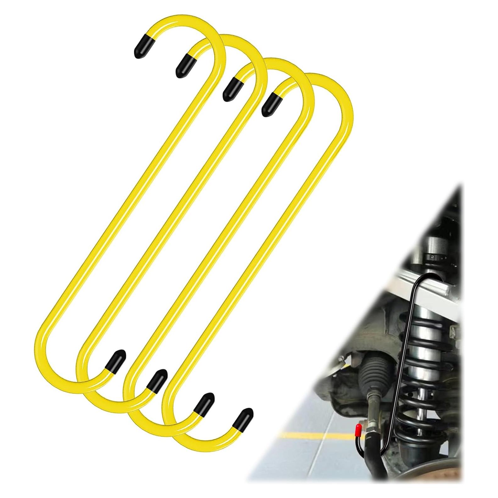 Soporte de Caliper de Freno BFXM 4PCS con Puntas de Goma