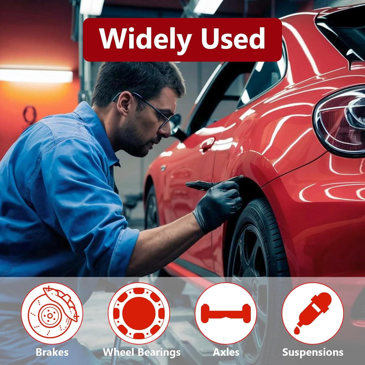 Soporte de Caliper de Freno BFXM 4PCS con Puntas de Goma