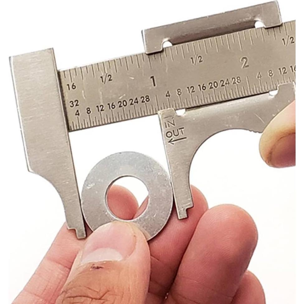 Calibrador deslizante General Tools 729, 0-10.16 cm, acero inoxidable