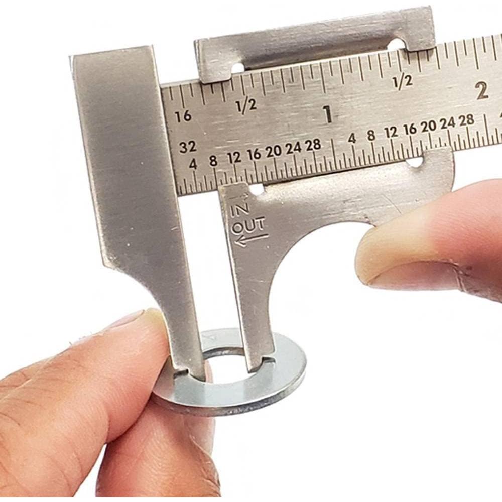 Calibrador deslizante General Tools 729, 0-10.16 cm, acero inoxidable