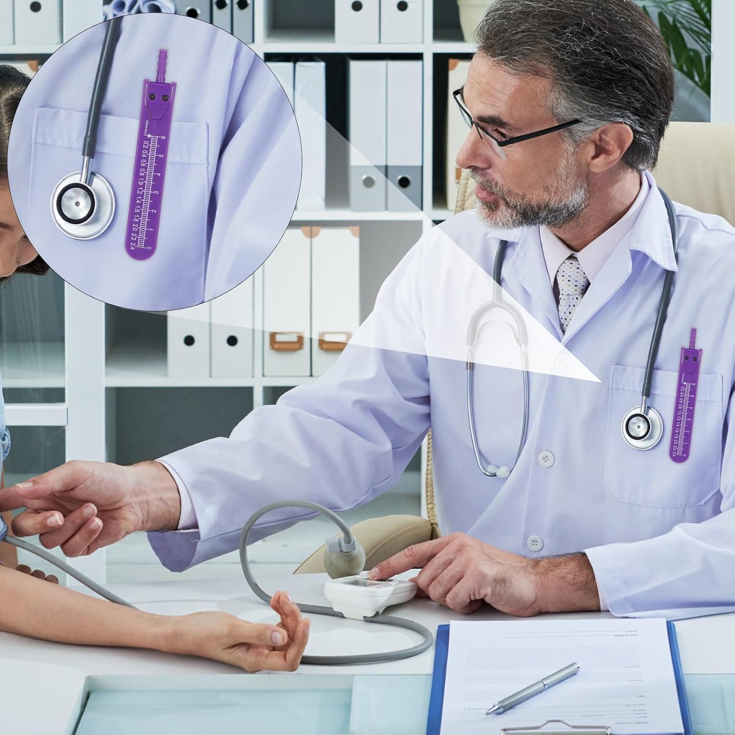 Calibrador EKG MOZEAT LENS 2 Piezas Color Púrpura