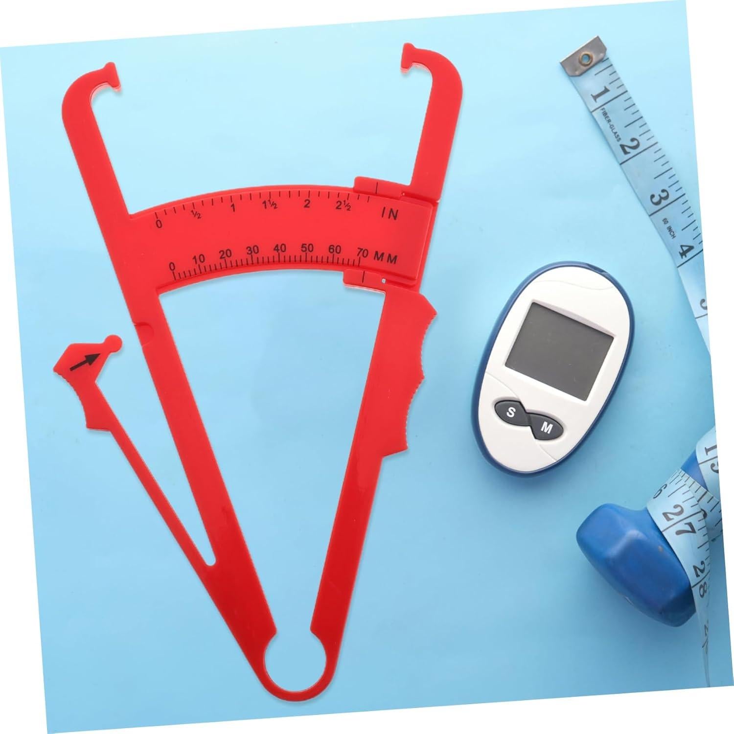 Calibradores de Pliegues Cutáneos SAFIGLE 2 Pcs - Medición Precisa