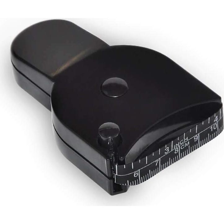 Cinta Métrica Retráctil WIN TAPE 205cm Negro - Medición Cuerpo