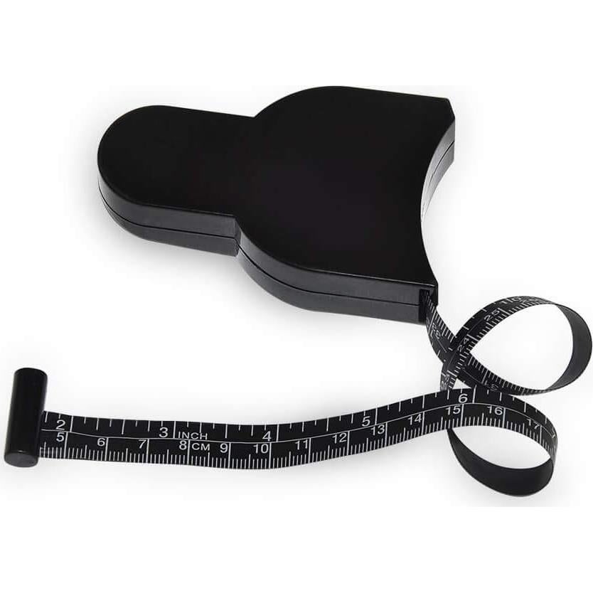 Cinta Métrica Retráctil WIN TAPE 205cm Negro - Medición Cuerpo