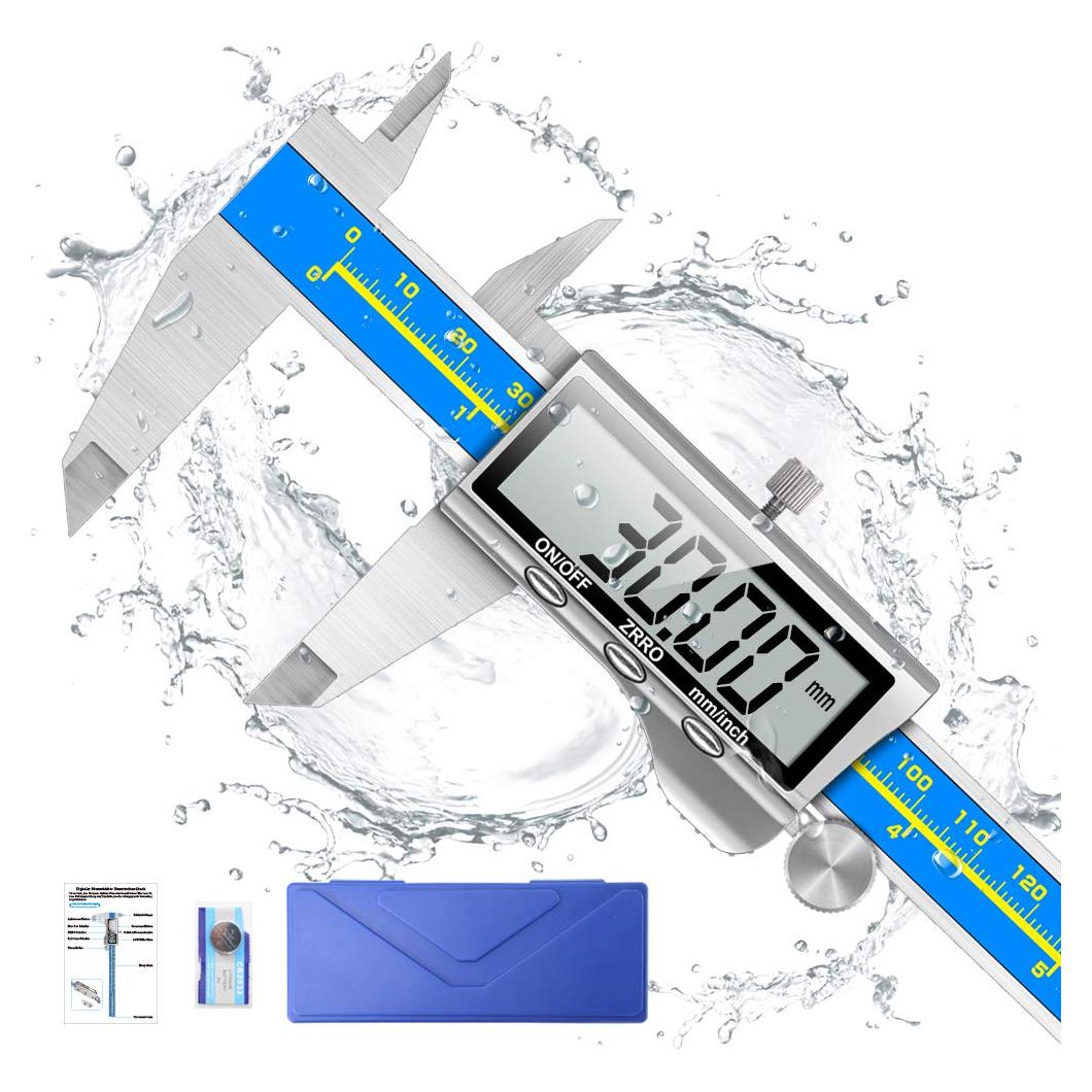 Calibrador Digital Qfun A-Industrial 0.001mm Precisión IP54