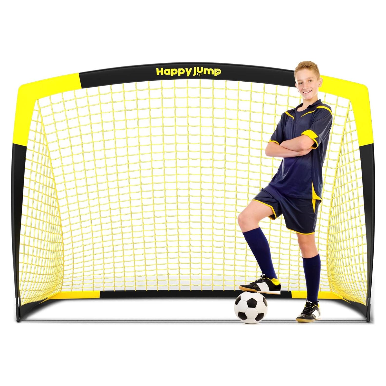 Portería de Fútbol Plegable Happy Jump 1.52x1.07m Portátil