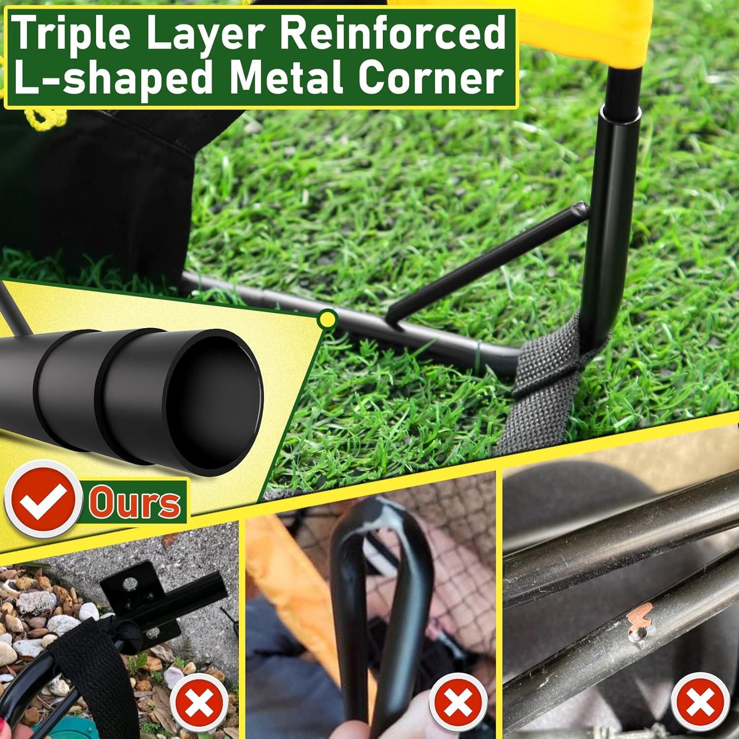 Portería de Fútbol Plegable Happy Jump 1.52x1.07m Portátil