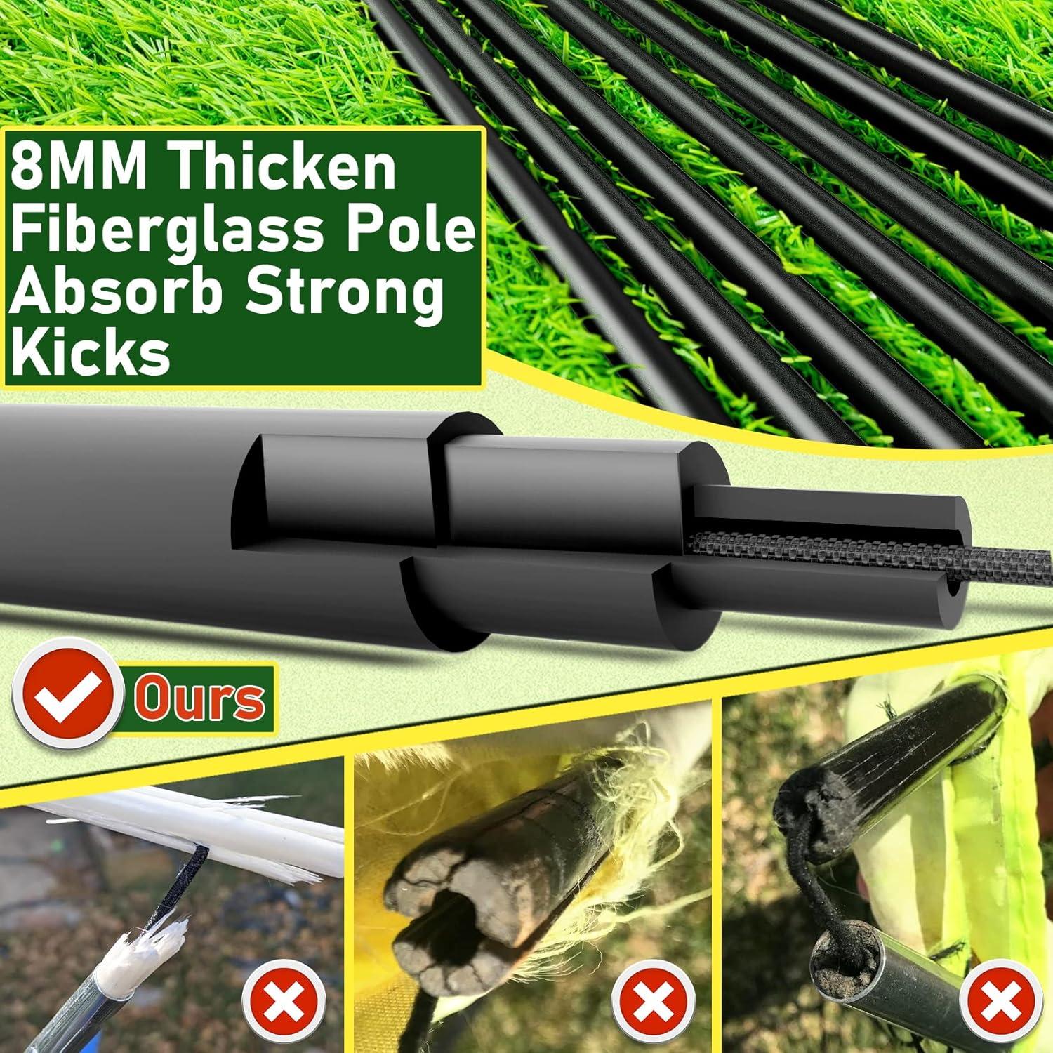 Portería de Fútbol Plegable Happy Jump 1.52x1.07m Portátil