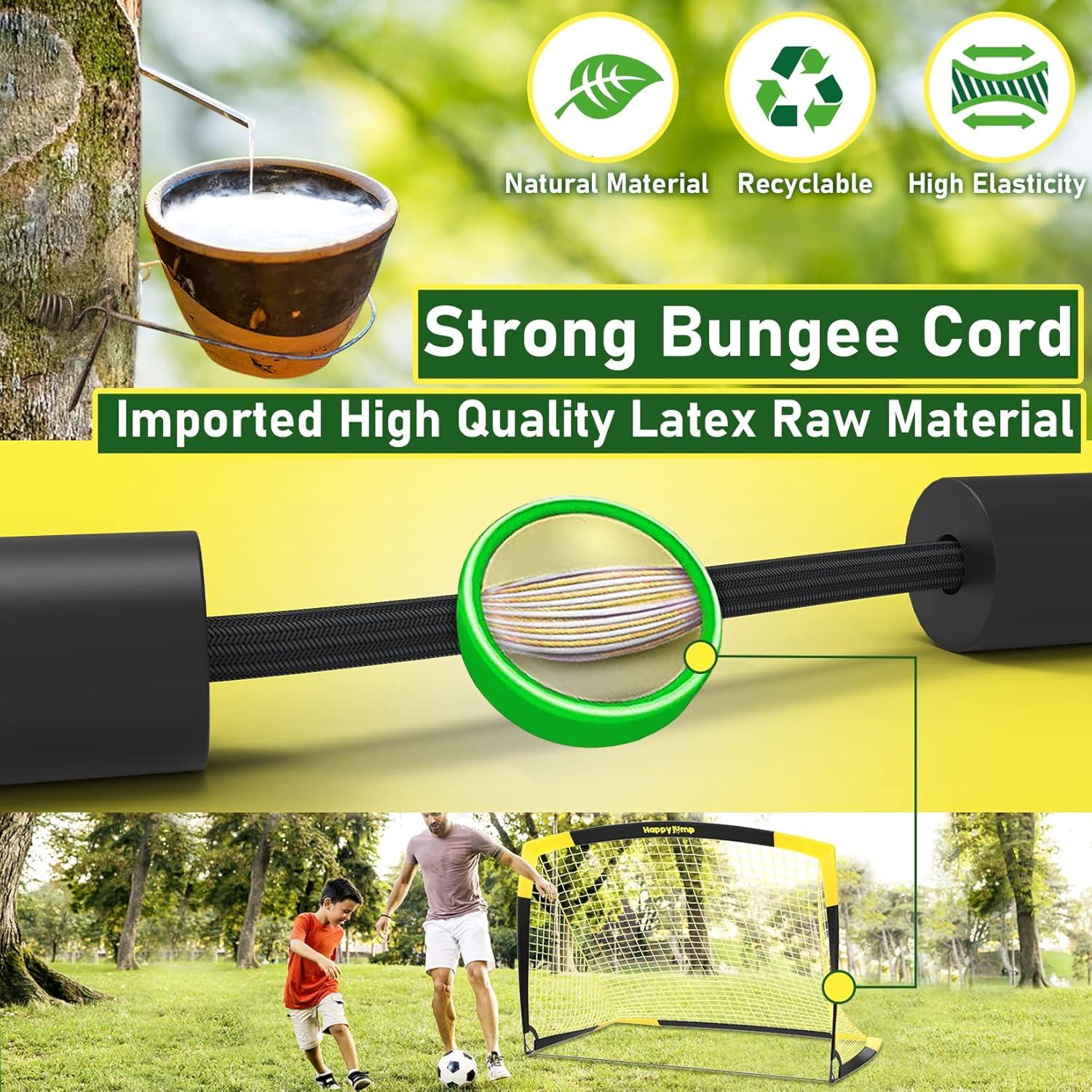 Portería de Fútbol Plegable Happy Jump 1.52x1.07m Portátil