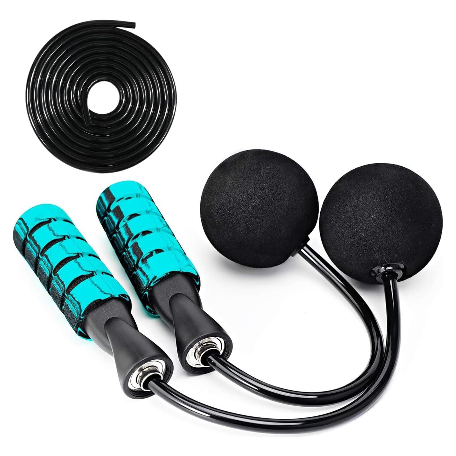 Cuerda de Salto 2 en 1 Coniflor - Sin Enredos y Ajustable