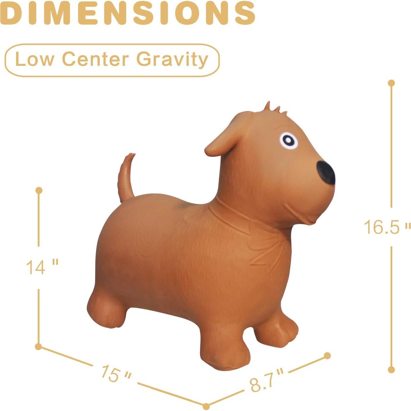 Caballo Saltarín Inflable HotMax para Niños - 55cm