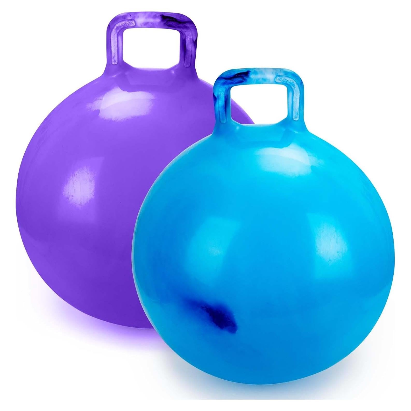 Paquete de 2 Pelotas Saltarinas Willingfun 45.72 cm con Bomba