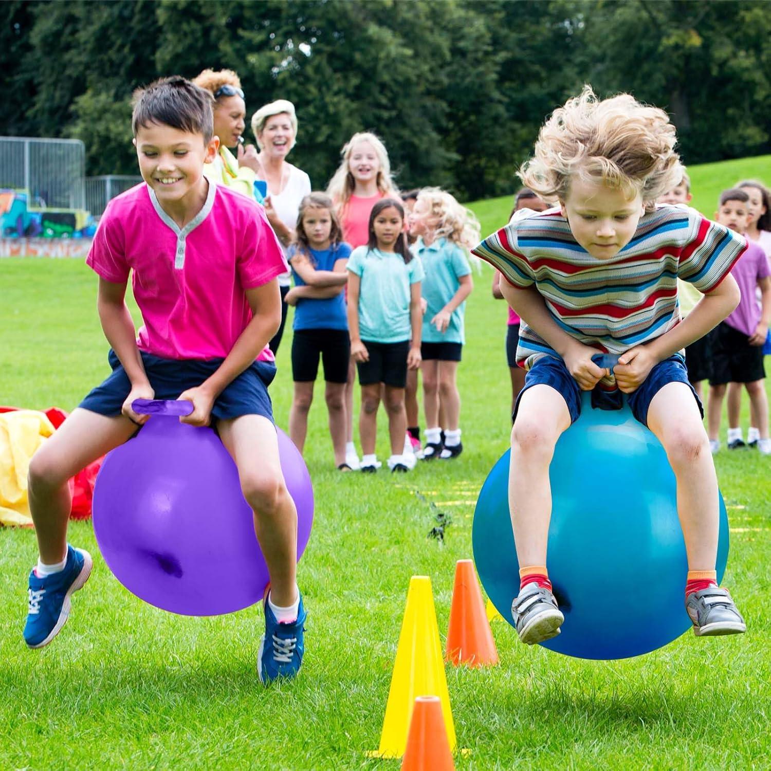 Paquete de 2 Pelotas Saltarinas Willingfun 45.72 cm con Bomba