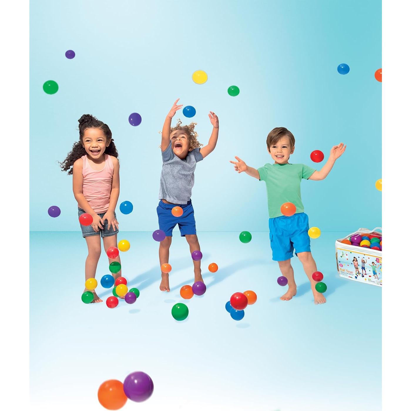 Set de 100 Pelotas de Colores Intex Fun Ballz 6.35 cm