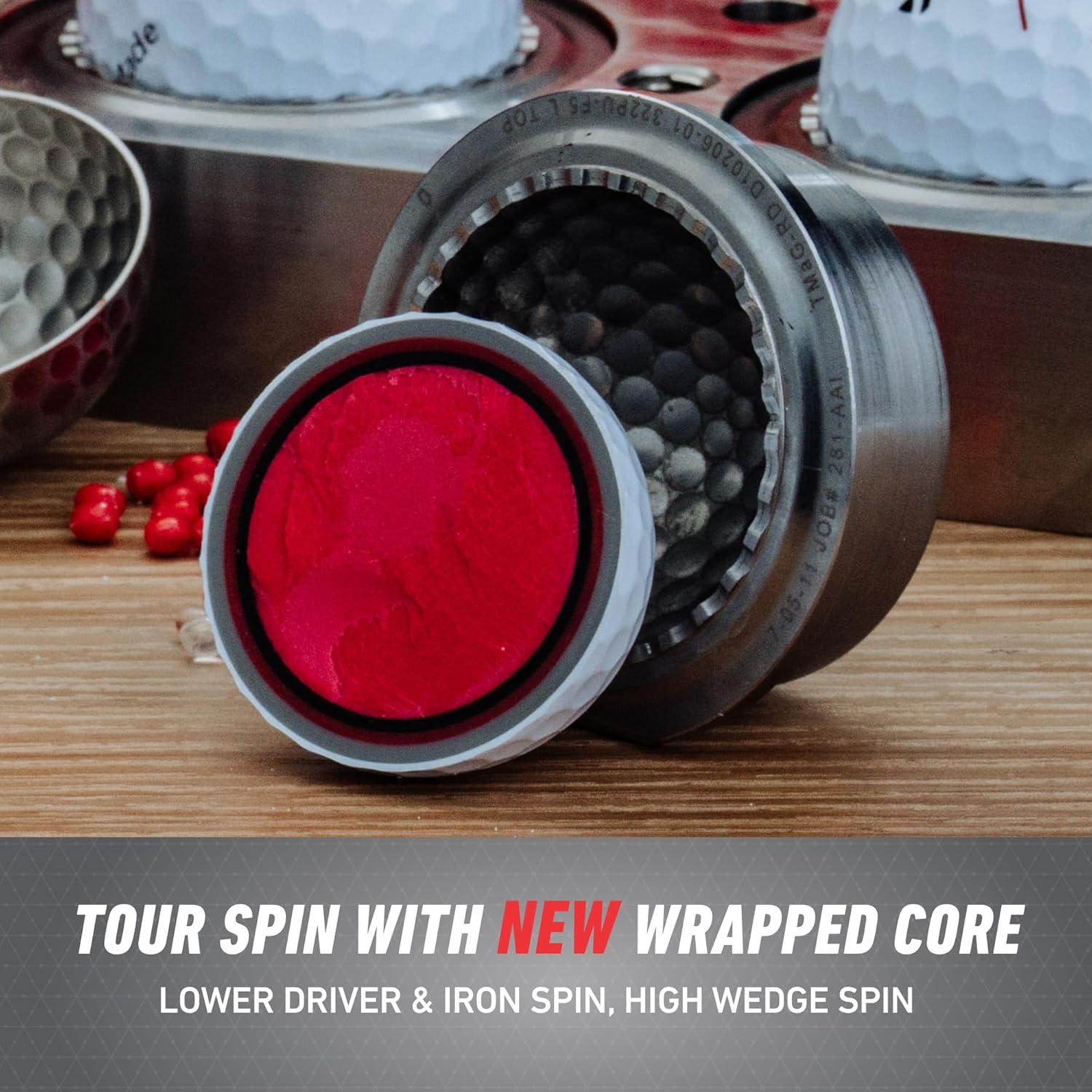 Pelotas de Golf TaylorMade TP5X 2024 - Multi-capa, 1 unidad