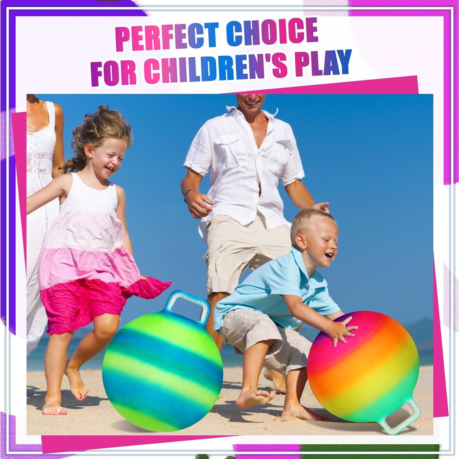 Pelotas Saltarinas Inflables Poen 3 Pcs 45 cm Multicolor