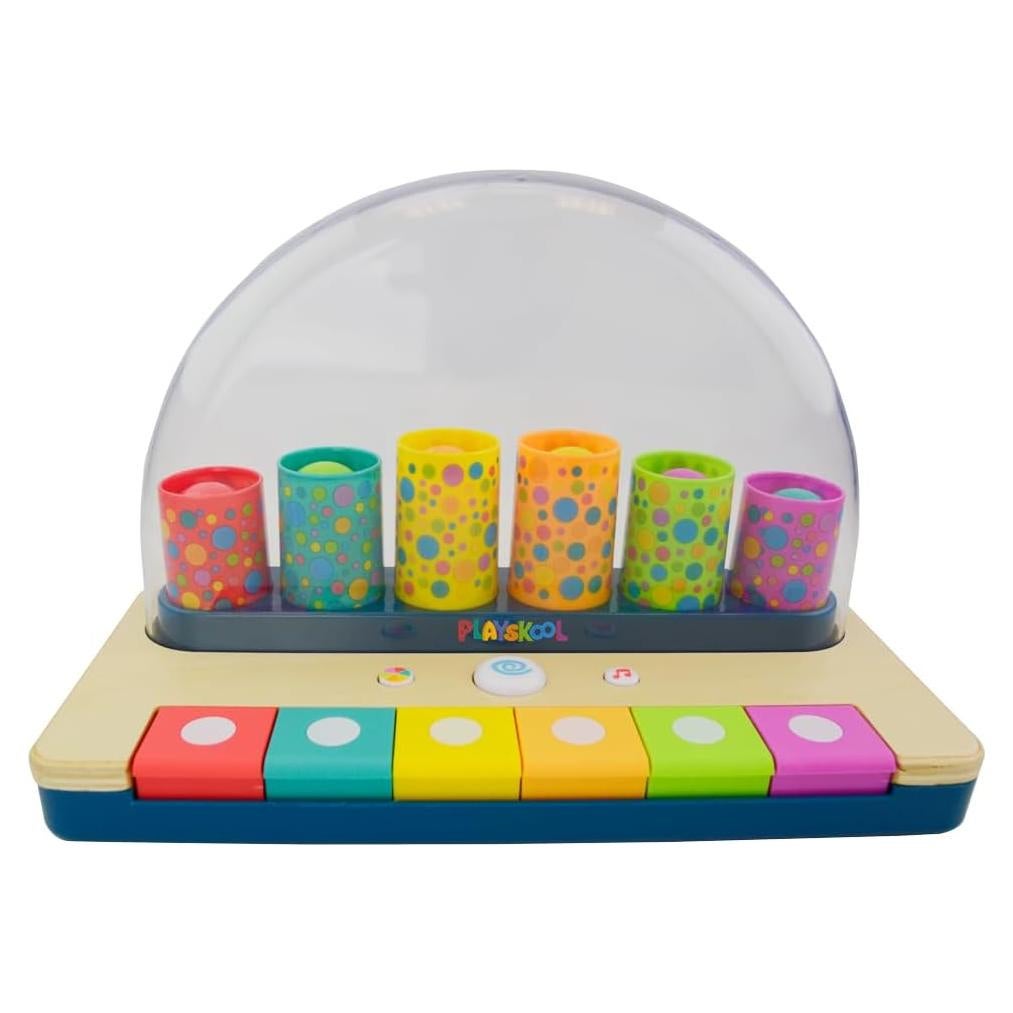 Piano Colorido Pop-A-Tune Playskool - Juguete Educativo 12+ Meses