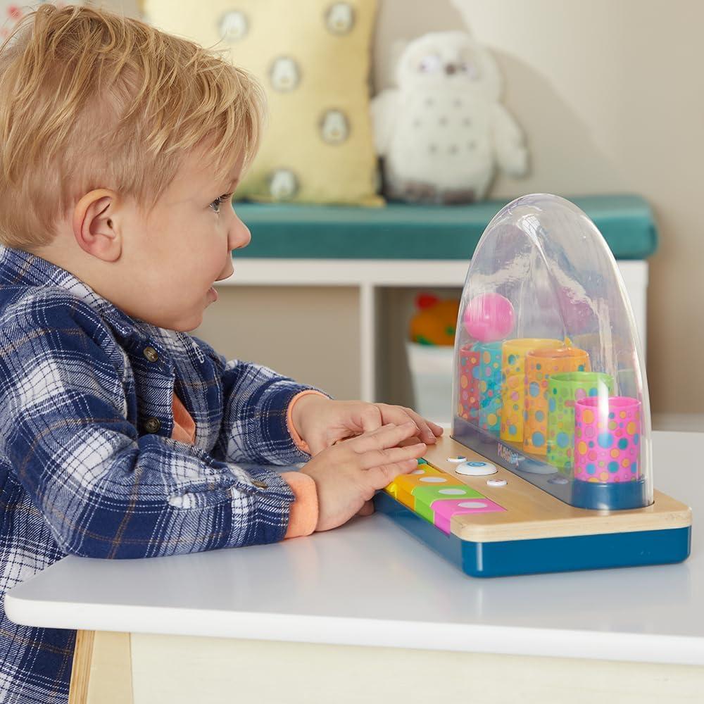 Piano Colorido Pop-A-Tune Playskool - Juguete Educativo 12+ Meses