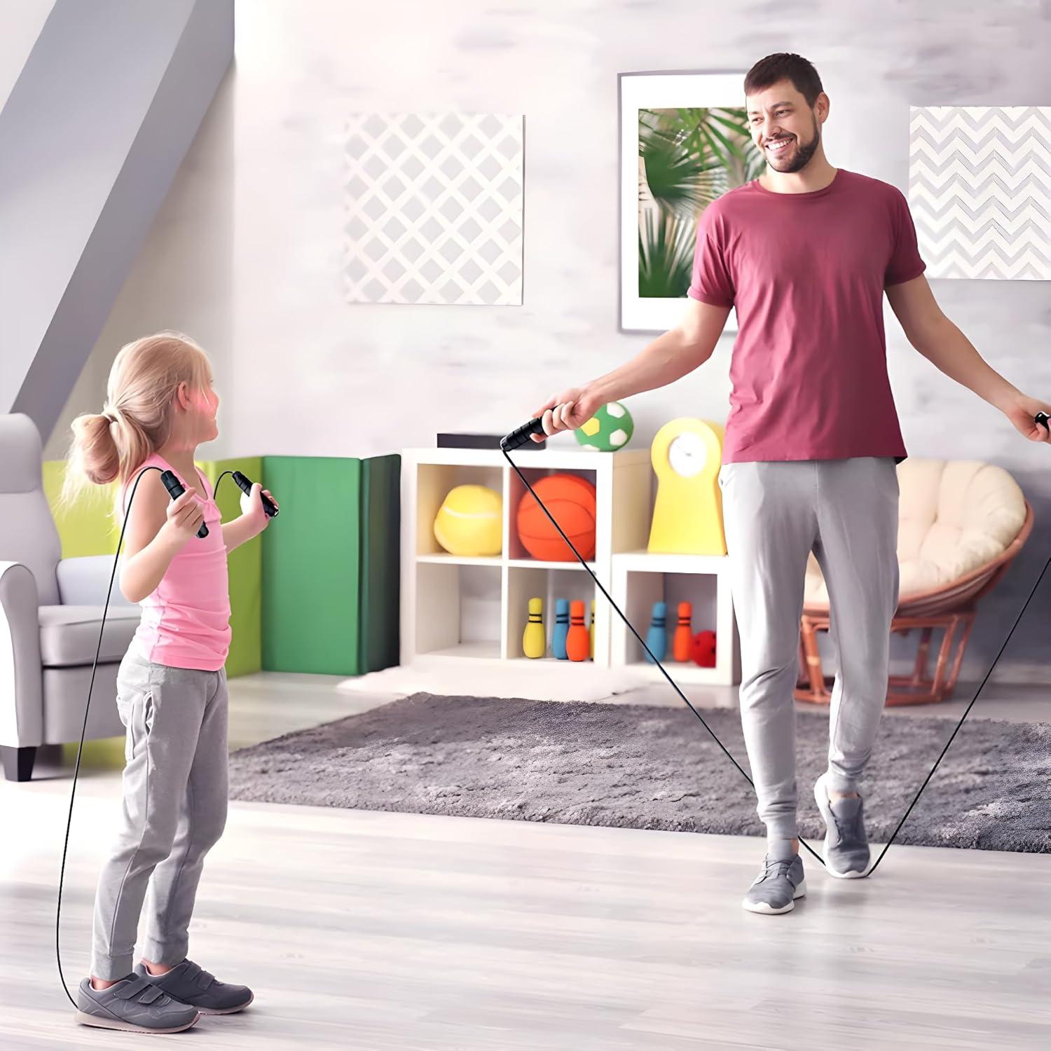 Cuerda para Saltar Ajustable Genérico 2.8m con Rodamientos